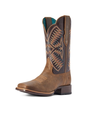 Bottes Western Ariat Odessa Stretchfit Marron Femme | LHZ-91063574