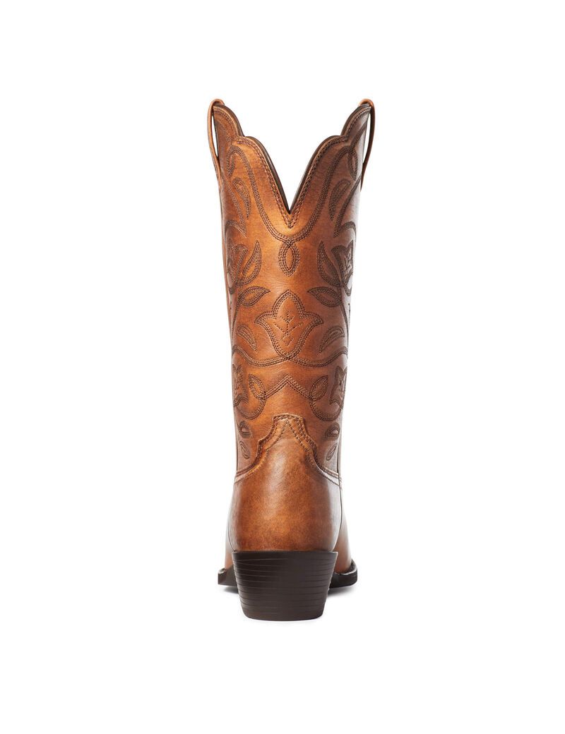 Bottes Western Ariat Heritage R Embout Cuivre Marron Femme | VVN-94921154