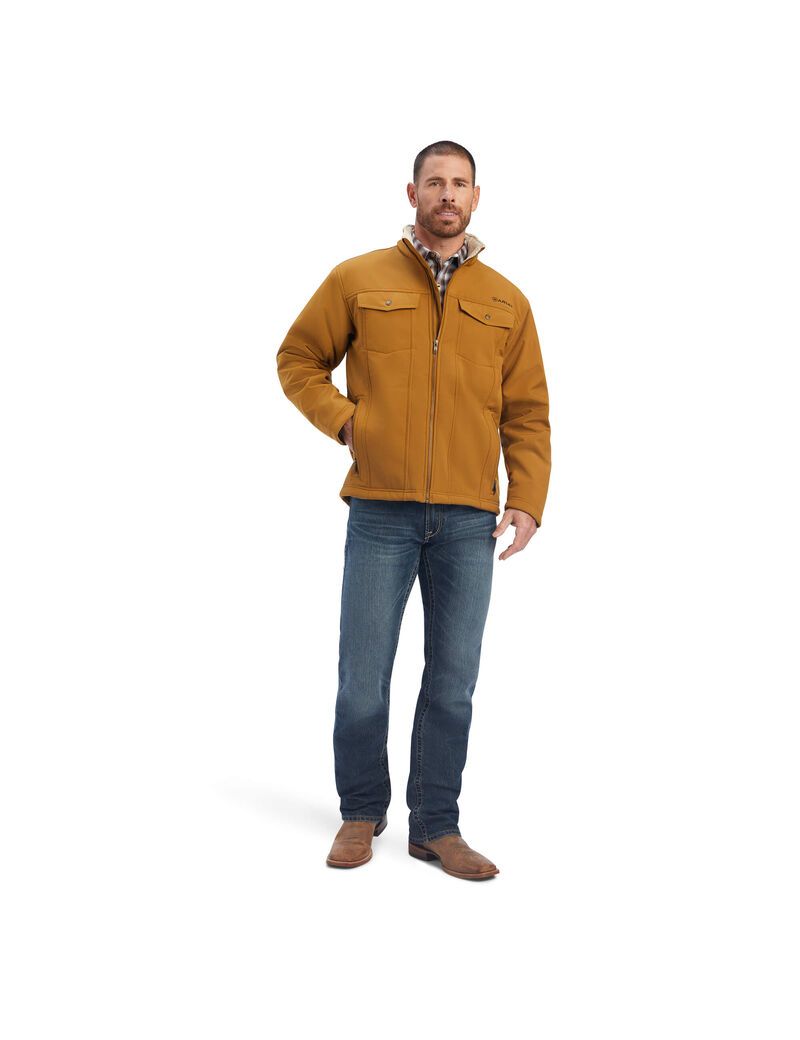 Vestes Ariat Vernon Sherpa Marron Homme | JFA-59205015