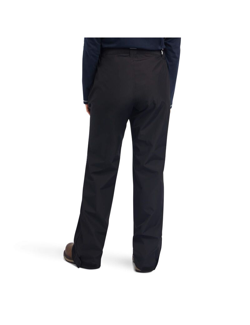 Vêtements De Travail Ariat Rebar Stormshell Imperméables Pants Noir Femme | BYE-12150804