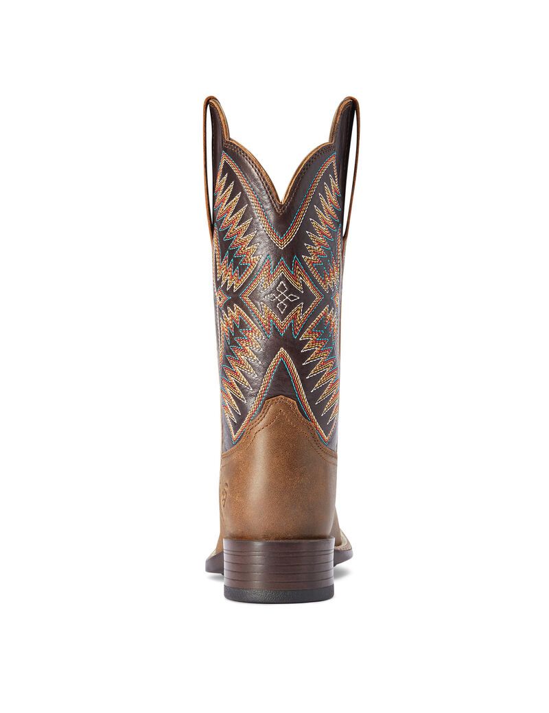 Bottes Western Ariat Odessa Stretchfit Marron Femme | LHZ-91063574