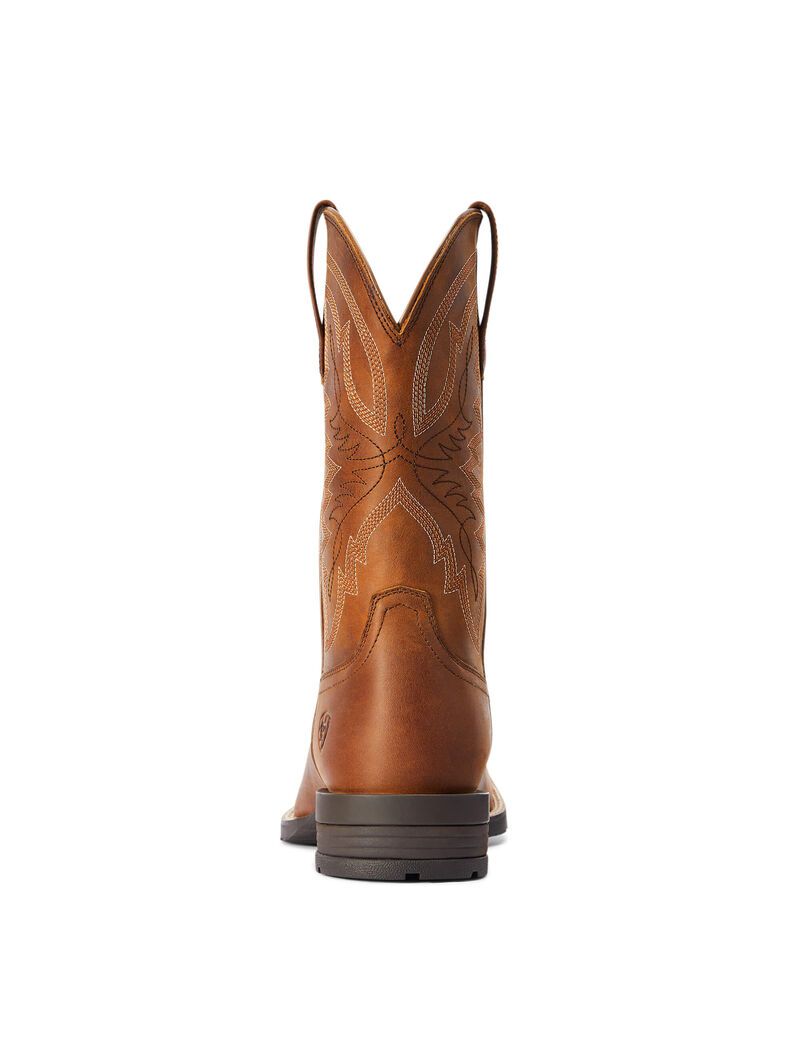 Bottes Western Ariat Hybride Ranchwork Marron Homme | AFA-94722846