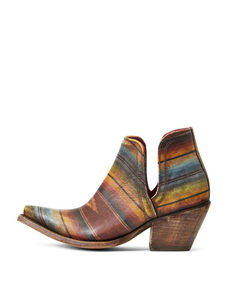 Bottines Ariat Dixon Western Multicolore Femme | GXV-55047946