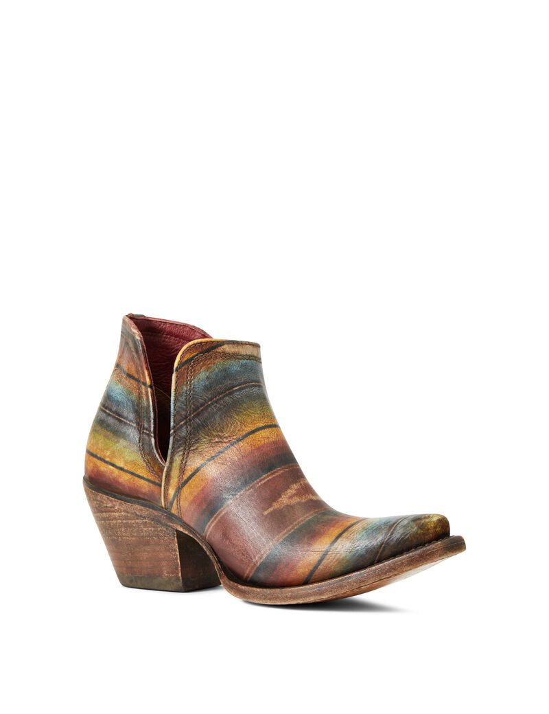 Bottines Ariat Dixon Western Multicolore Femme | GXV-55047946