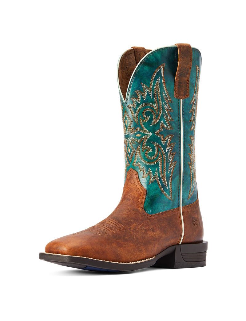 Bottes Western Ariat Wild Thang Marron Homme | MOR-39848564