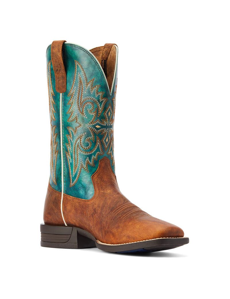 Bottes Western Ariat Wild Thang Marron Homme | MOR-39848564