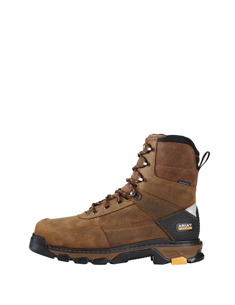 Bottes Imperméables Ariat Intrepid 8' Composite Embout Travail Marron Homme | LFZ-62411829