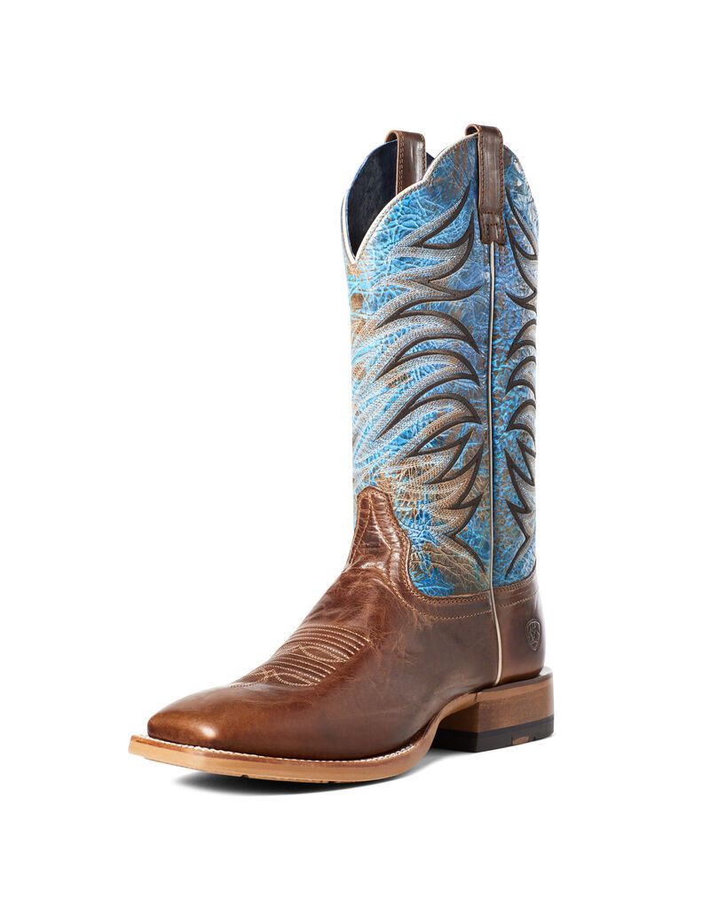 Bottes Western Ariat Firecatcher Marron Homme | XZH-39835837