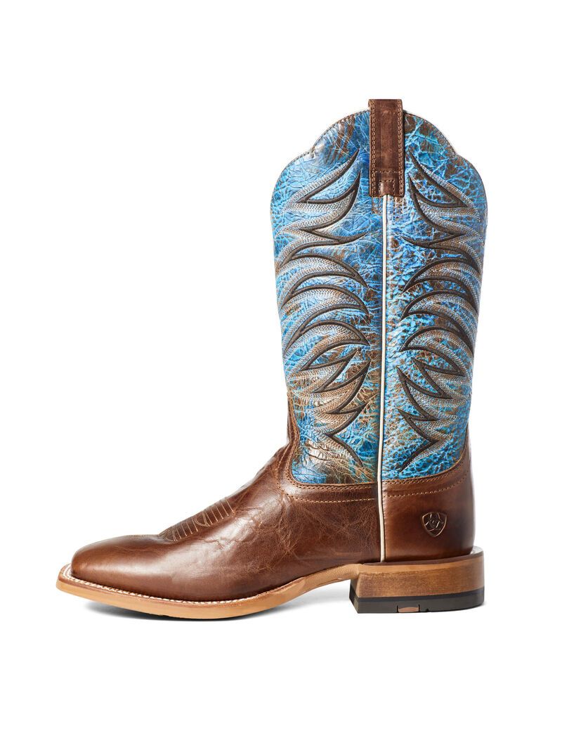 Bottes Western Ariat Firecatcher Marron Homme | XZH-39835837