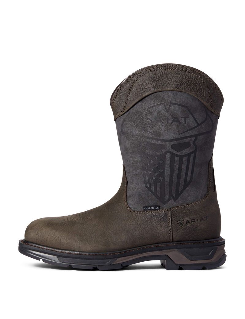 Bottes de Travail Ariat WorkHog XT Incognito Carbon Embout Cafe Homme | WVZ-02873018