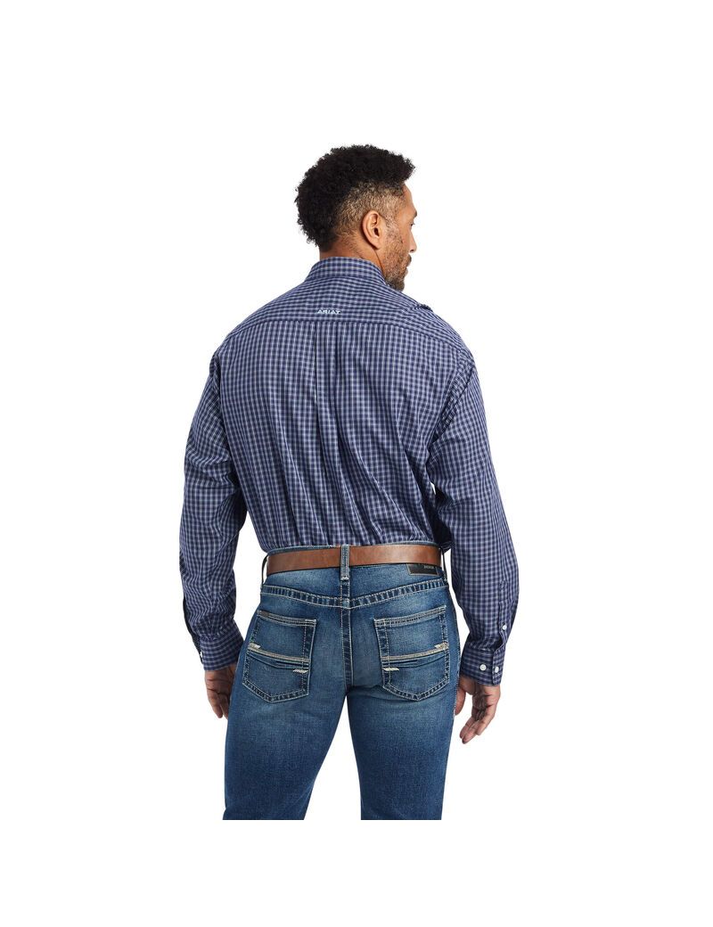 Chemises De Costume Ariat Wrinkle Free Immanuel Classiche Fit Multicolore Homme | LLD-74499627