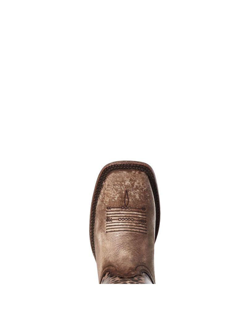 Bottes Western Ariat Circuit Savanna Marron Femme | HZL-56198262