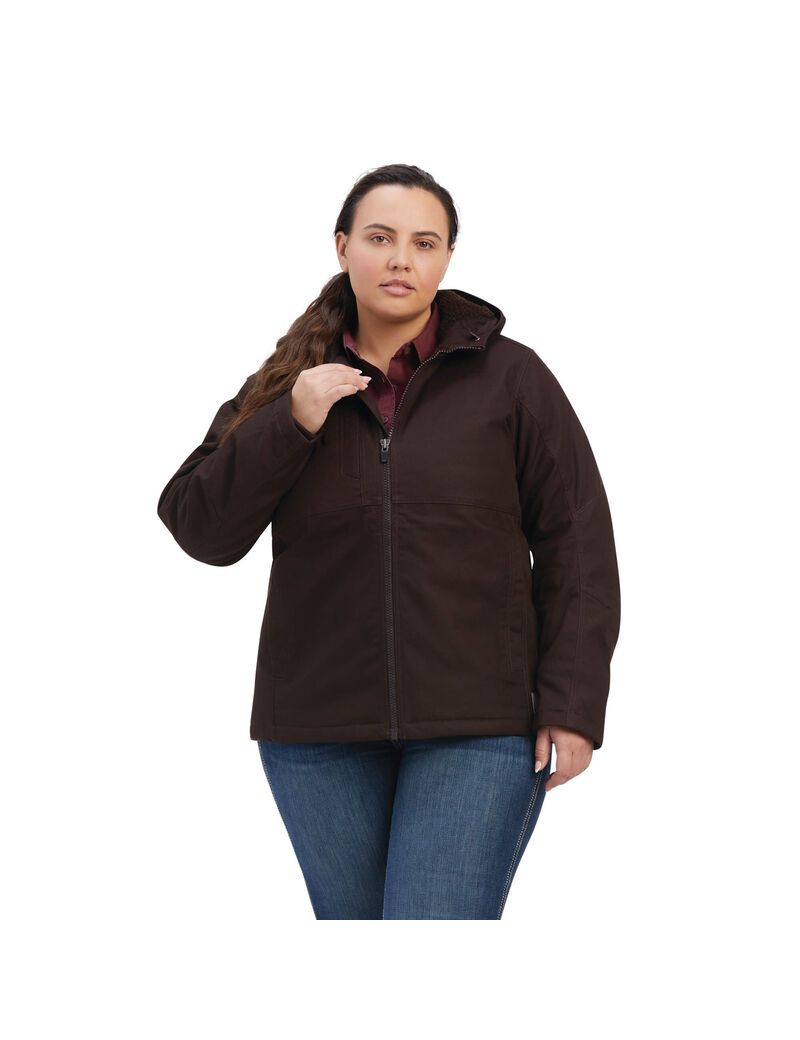 Vêtements De Travail Ariat Rebar DuraCanvas Insulated Jackets Multicolore Femme | AOK-61651246