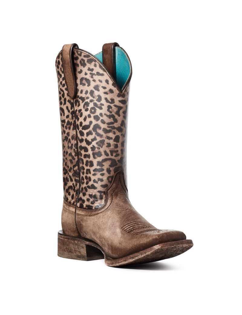 Bottes Western Ariat Circuit Savanna Marron Femme | HZL-56198262