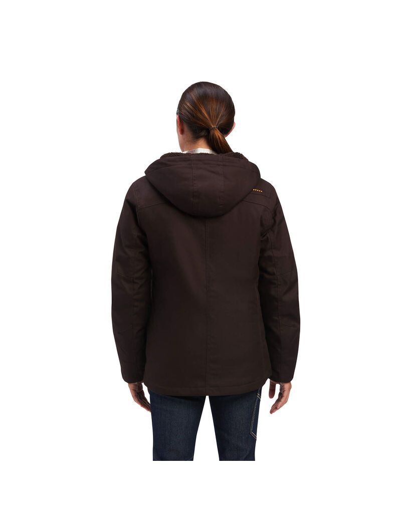 Vêtements De Travail Ariat Rebar DuraCanvas Insulated Jackets Multicolore Femme | AOK-61651246