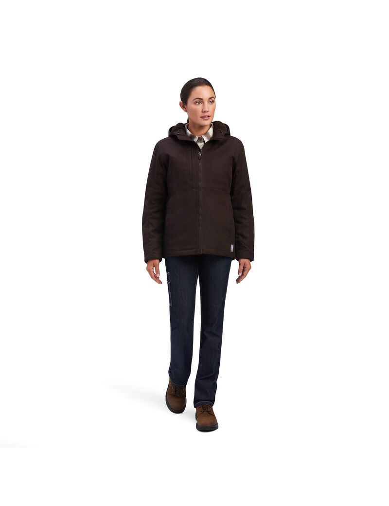 Vêtements De Travail Ariat Rebar DuraCanvas Insulated Jackets Multicolore Femme | AOK-61651246