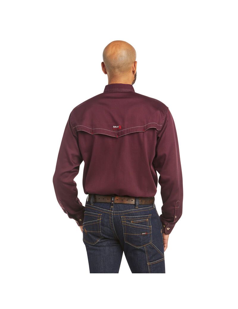 Chemises Ariat FR Vented Travail Multicolore Homme | URP-51559524