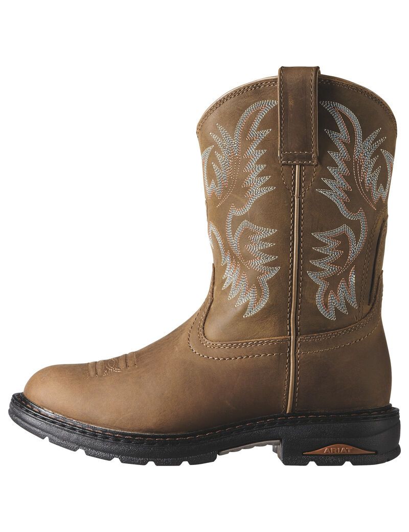 Bottes de Travail Ariat Tracey Composite Embout Marron Femme | AQW-09198030