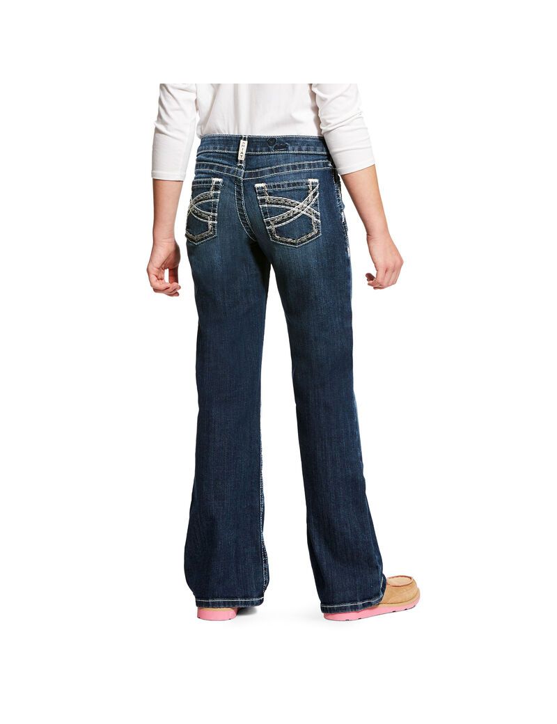 Jean Ariat Entwined Boot Cut Multicolore Enfant | HKM-04910264