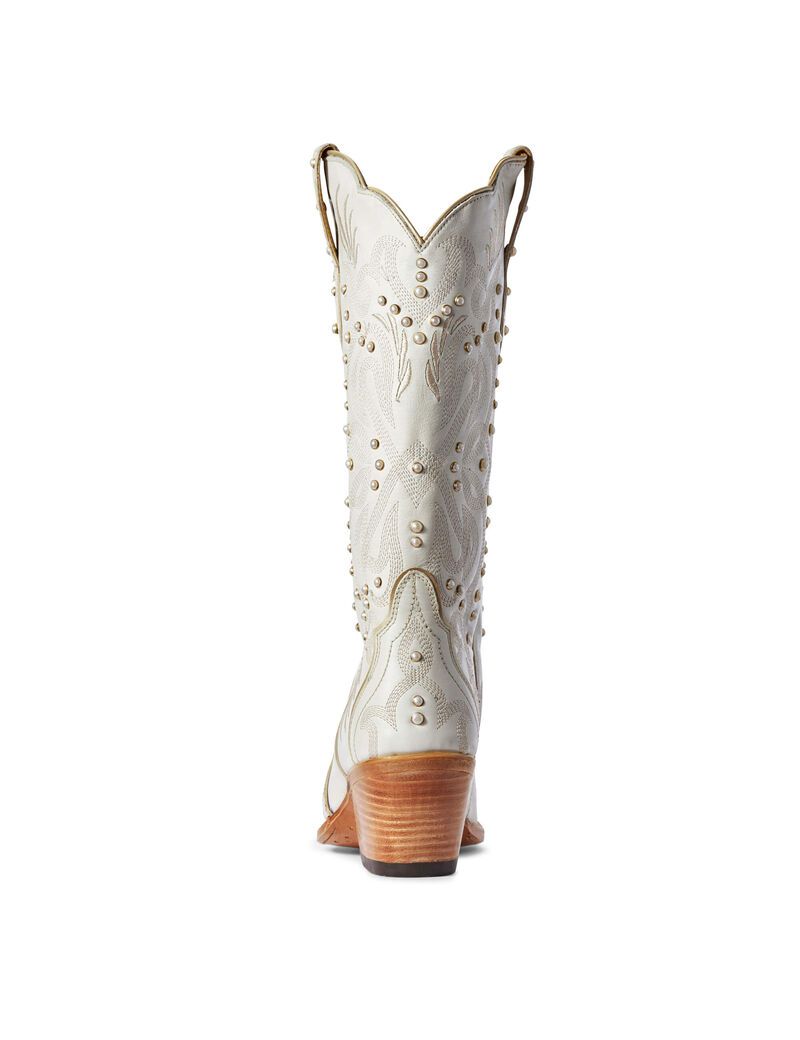 Bottes Western Ariat Pearl Blanche Femme | WZW-20180969