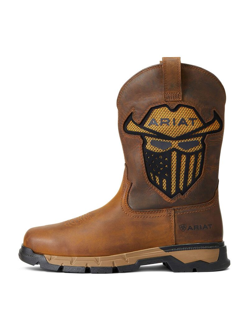 Bottes de Travail Ariat Rebar Flex Western VentTEK Incognito Multicolore Homme | SQK-73475683