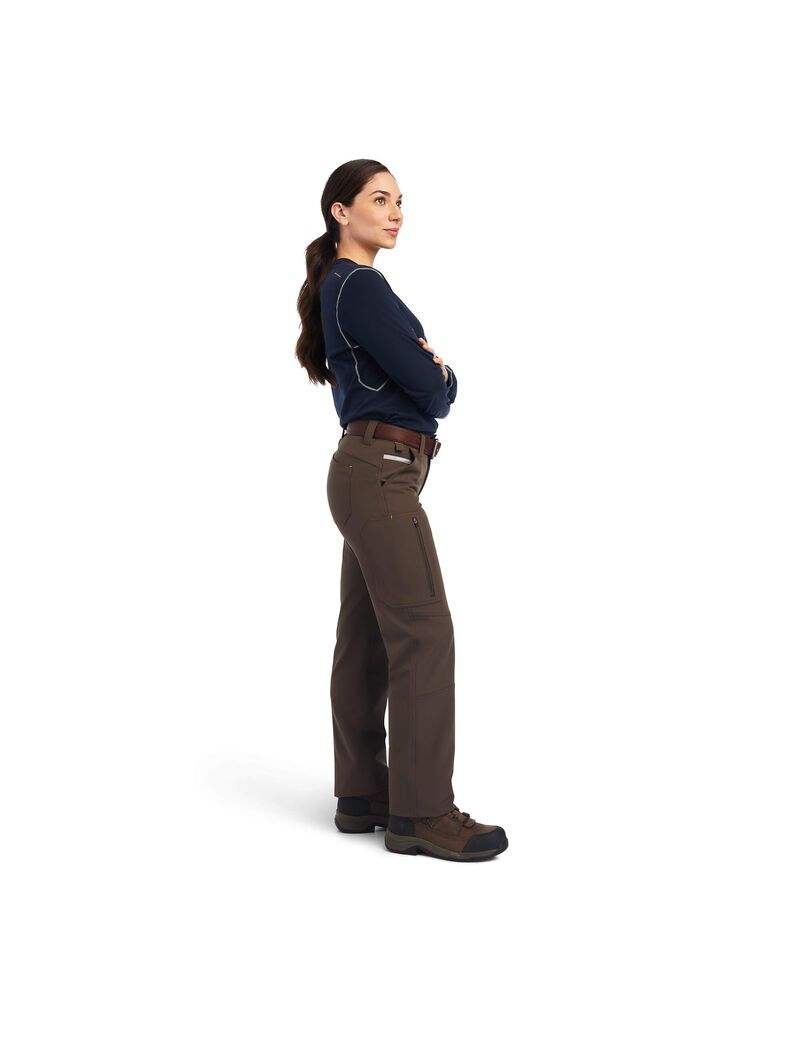 Pantalon Ariat Rebar DuraStretch DriTEK Softshell Droit Multicolore Femme | WSA-54828634