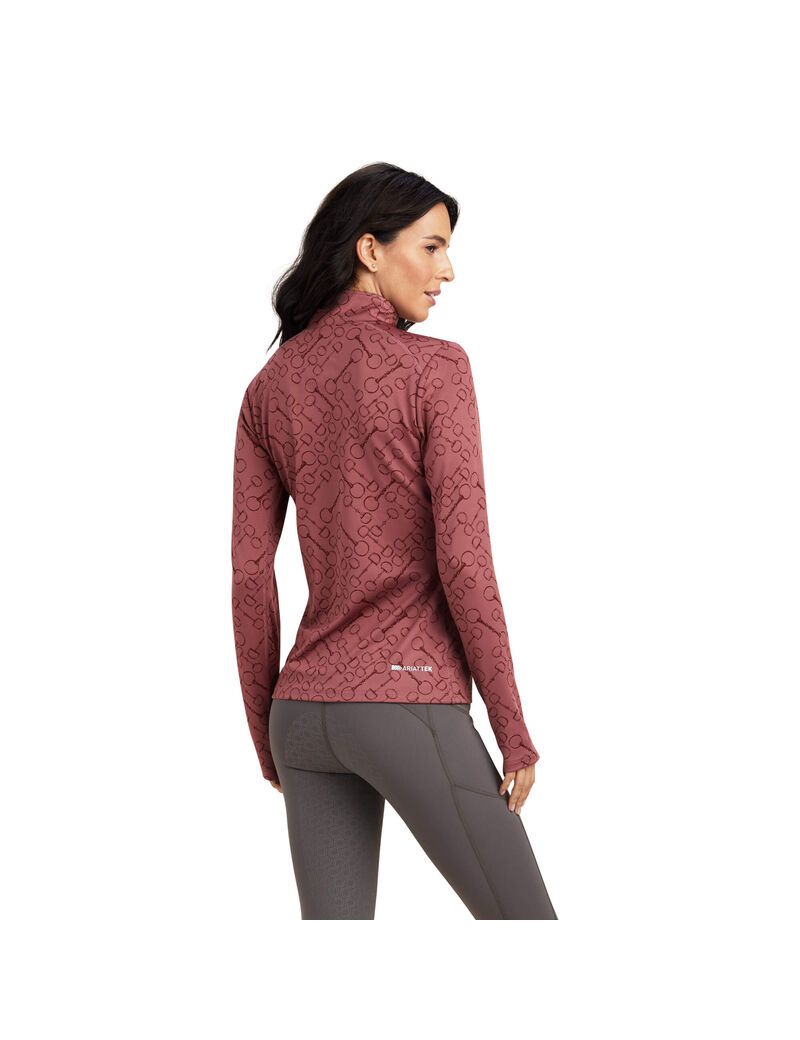 Couches Intermédiaires Ariat Prophecy 1/4 Zip Multicolore Femme | IIK-51370932