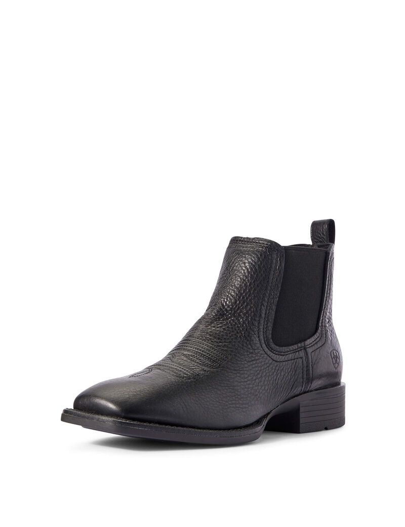 Bottines Chelsea Ariat Booker Ultra Western Noir Homme | UMP-02731471