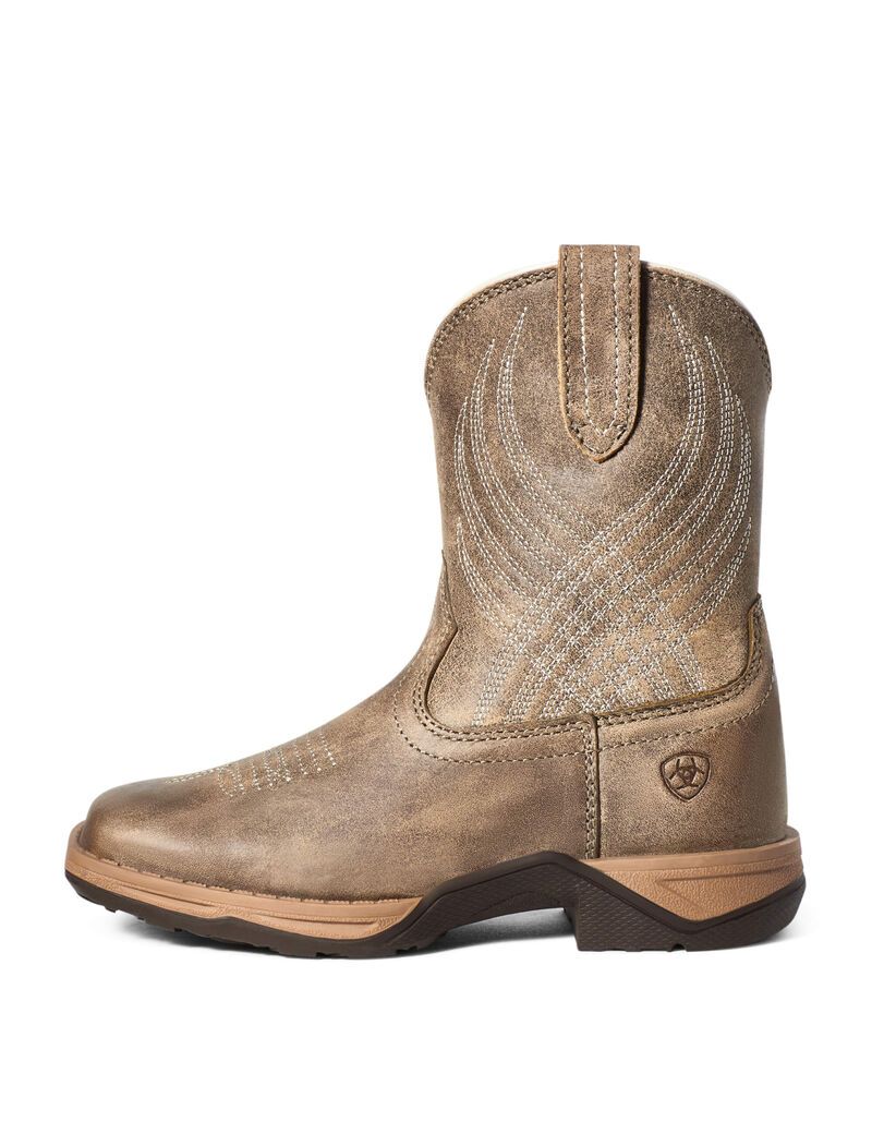 Bottes Western Ariat Anthem Marron Enfant | LHD-43054536