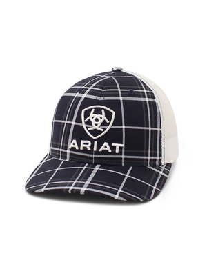 Casquettes Ariat Stacked Logo Noir Homme | XDE-49329925