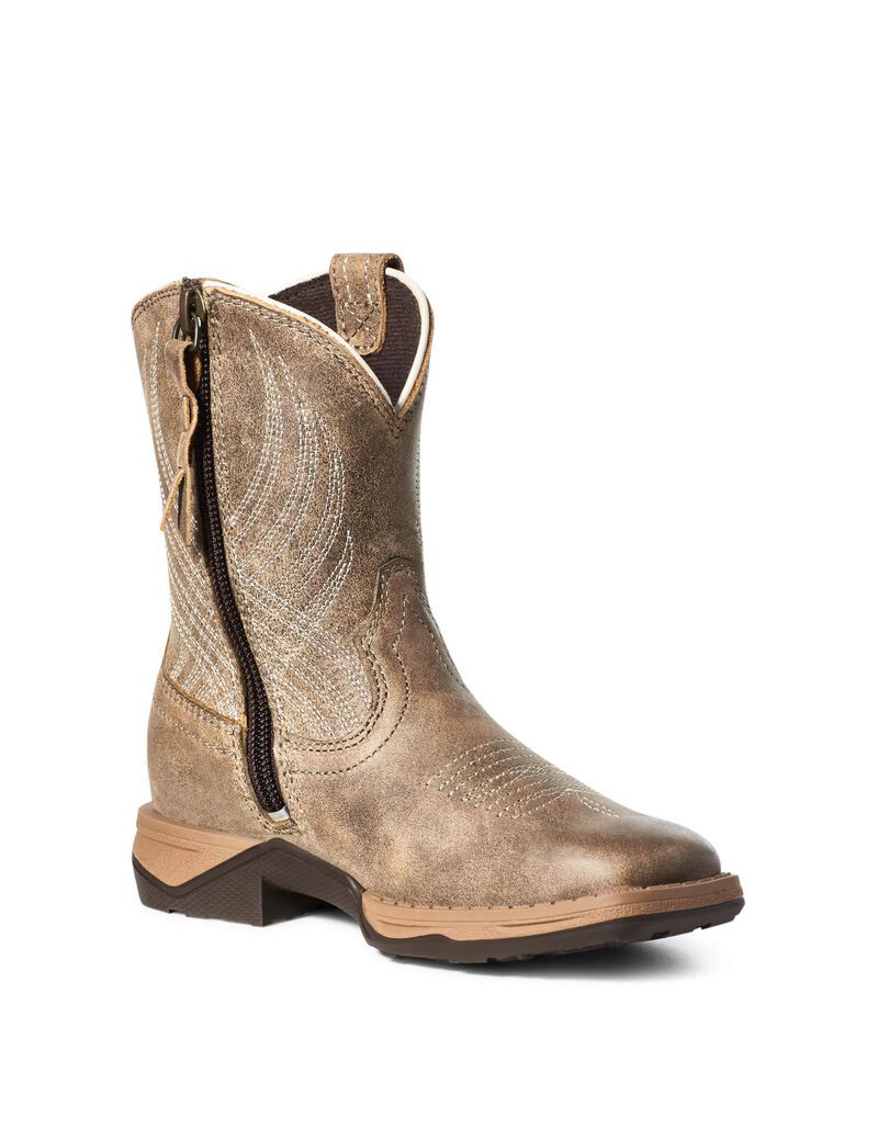 Bottes Western Ariat Anthem Marron Enfant | LHD-43054536