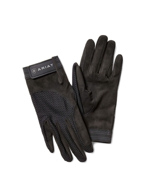 Gants Ariat Air Grip Noir Femme | KRN-30684768