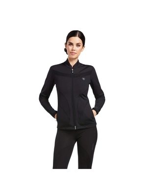 Sweats Ariat Ascent Full Zip Noir Femme | YPK-15849243