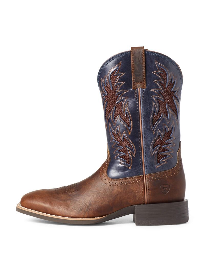 Bottes Western Ariat Sport Cool Venttek Marron Homme | FGR-73009853