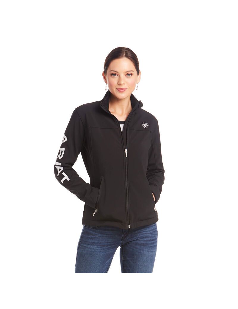 Vestes Ariat New Team Softshell Noir Femme | RBE-78747834