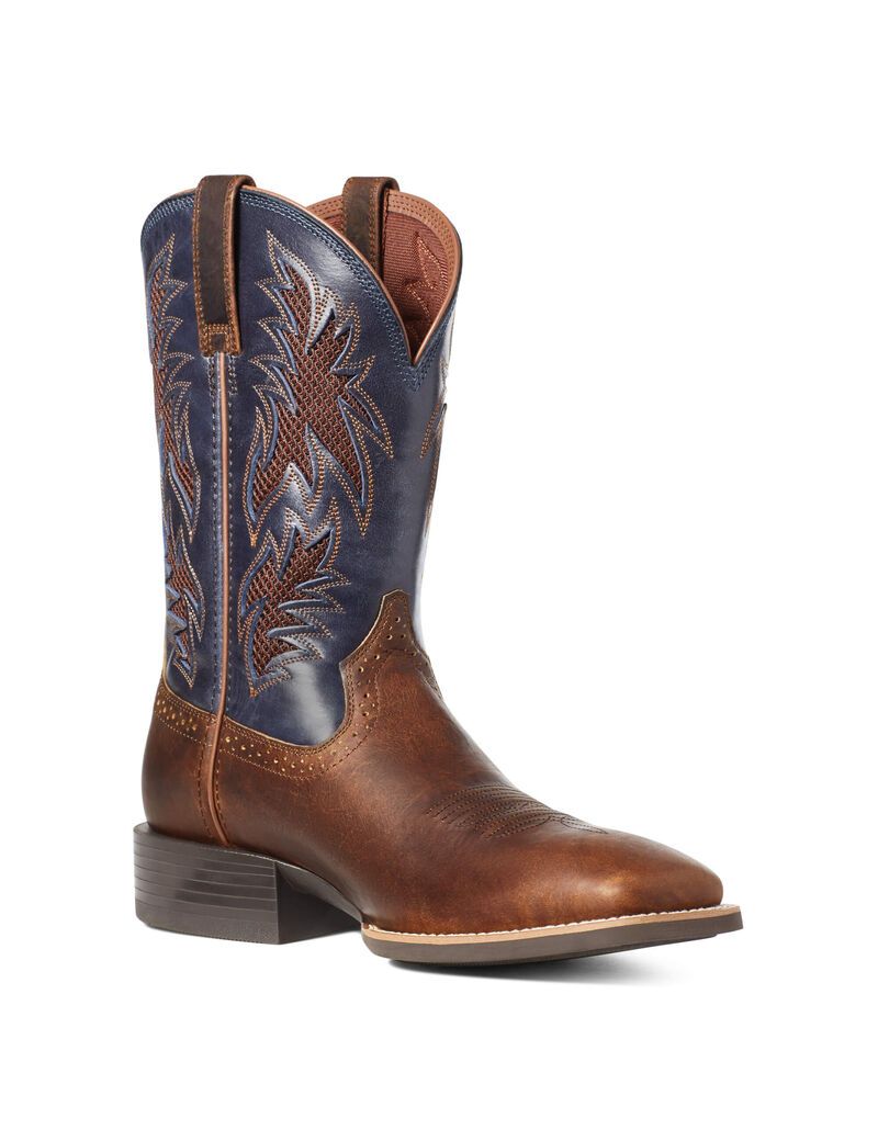 Bottes Western Ariat Sport Cool Venttek Marron Homme | FGR-73009853