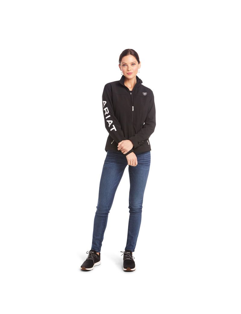 Vestes Ariat New Team Softshell Noir Femme | RBE-78747834