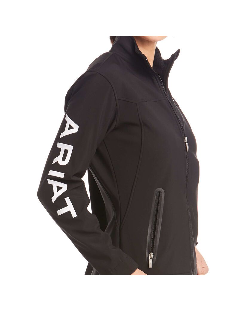 Vestes Ariat New Team Softshell Noir Femme | RBE-78747834