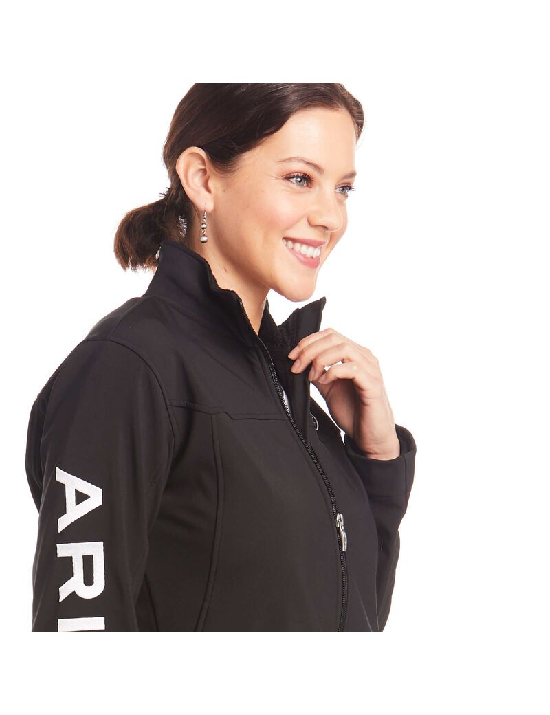 Vestes Ariat New Team Softshell Noir Femme | RBE-78747834