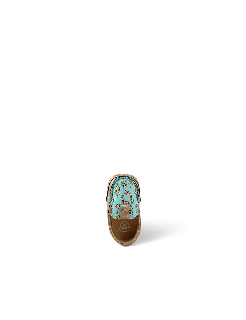 Bottes Western Ariat Stompers Piper Cruiser Turquoise Metal Turquoise Enfant | NYH-72882564