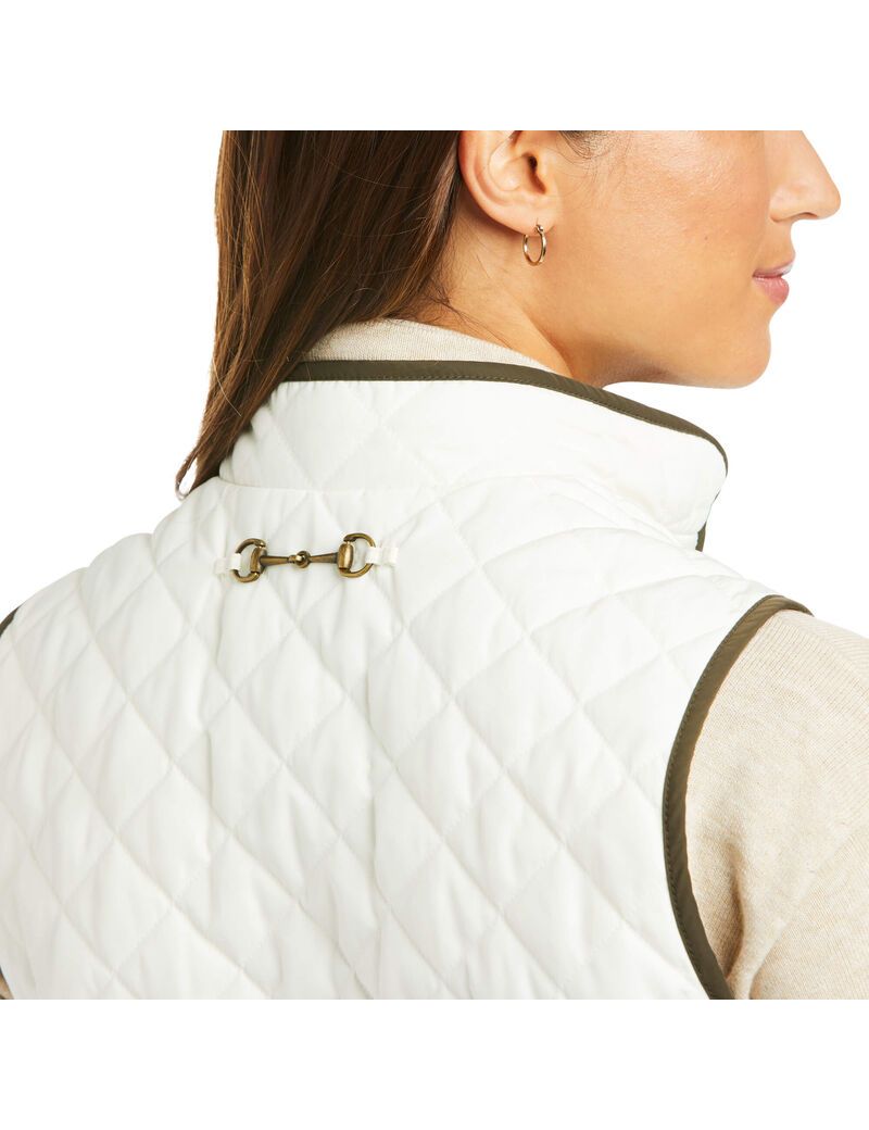 Gilet Ariat Woodside Jaune Clair Femme | AVF-61945889