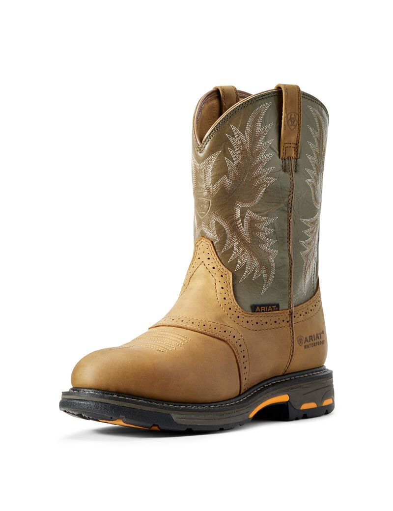 Bottes Imperméables Ariat WorkHog Travail Multicolore Homme | KHQ-68417699