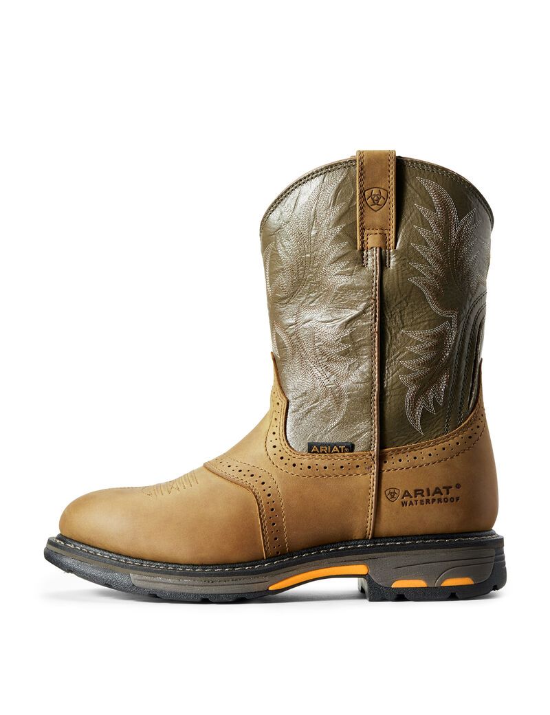 Bottes Imperméables Ariat WorkHog Travail Multicolore Homme | KHQ-68417699