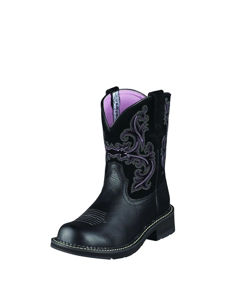 Bottes Western Ariat Fatbaby Ii Noir Femme | UAQ-49341089