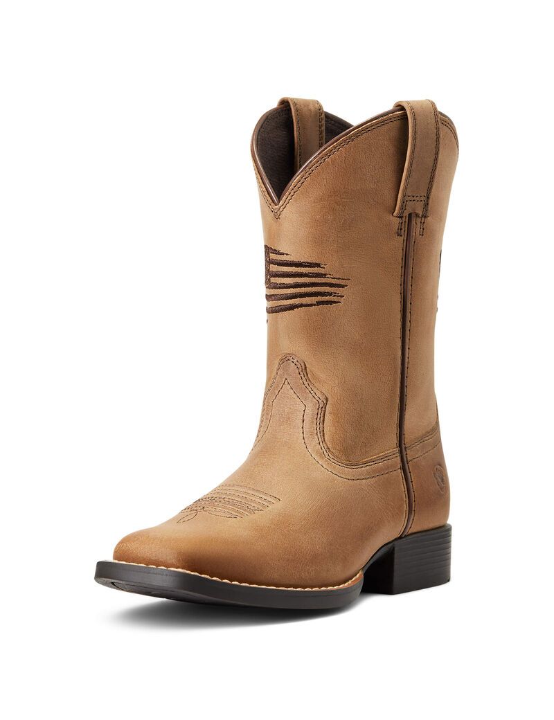 Bottes Western Ariat Patriot Ii Marron Enfant | XTE-16878879