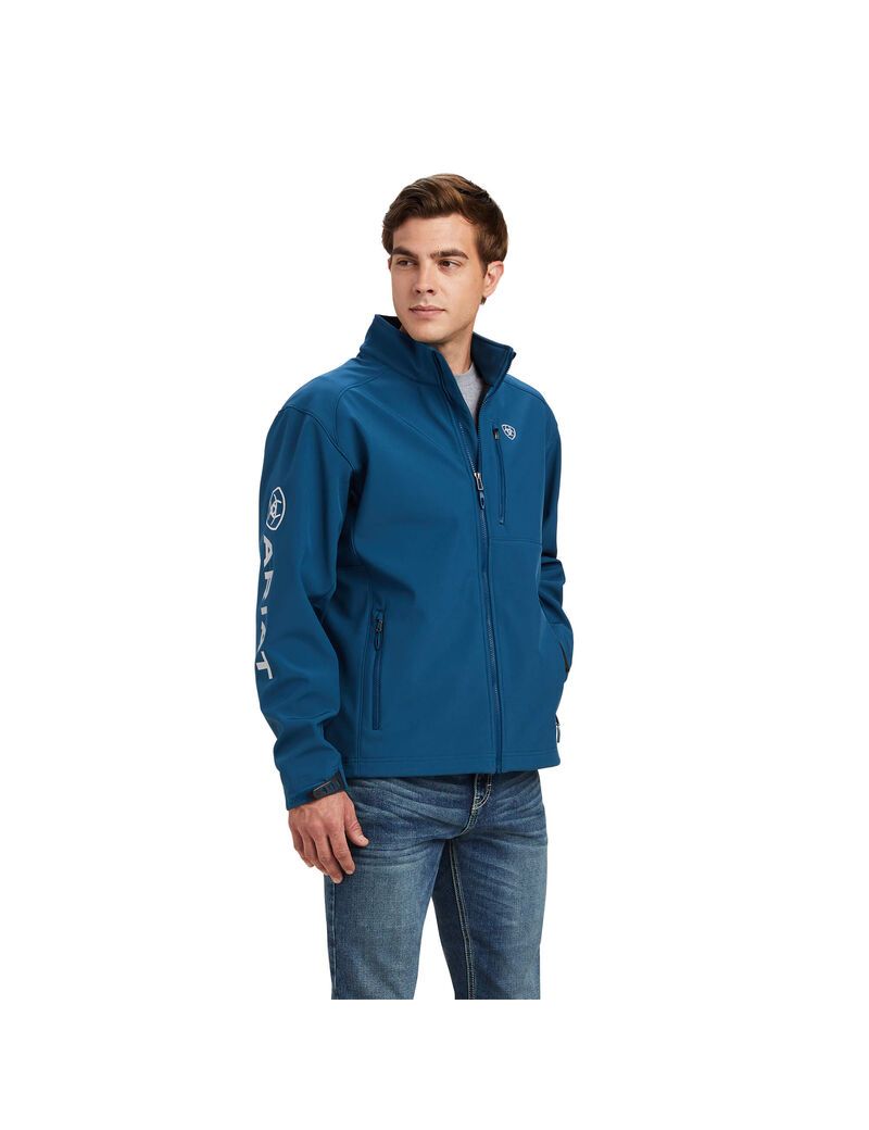 Vestes Ariat Logo 2.0 Softshell Bleu Homme | JWH-81026510