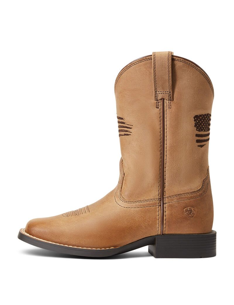 Bottes Western Ariat Patriot Ii Marron Enfant | XTE-16878879