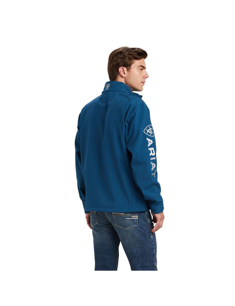 Vestes Ariat Logo 2.0 Softshell Bleu Homme | JWH-81026510