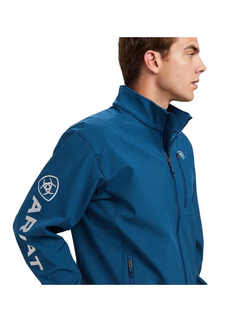 Vestes Ariat Logo 2.0 Softshell Bleu Homme | JWH-81026510