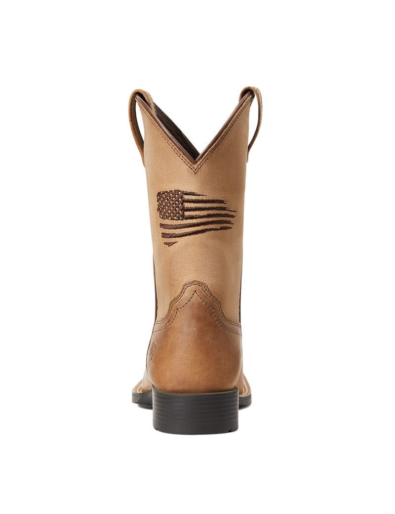 Bottes Western Ariat Patriot Ii Marron Enfant | XTE-16878879